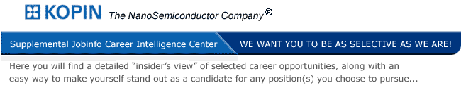 Welcome to Kopin Corporation